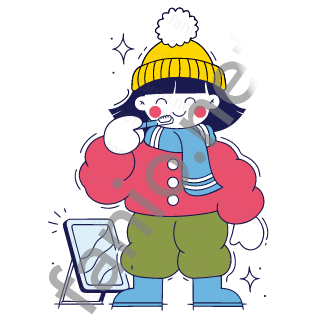 Nuri brushes teeth with a toothbrush beside a small mirror.