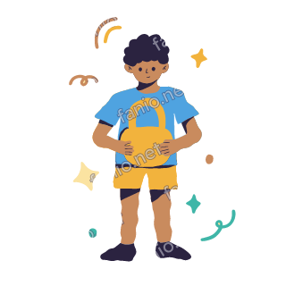 Yousef holds a big golden padlock in both hands, protecting it.